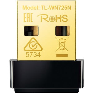 TP-LINK TL-WN725N - USB WiFi Adapter for PC - Nano Size TP-LINK TL-WN725N - USB WiFi Adapter for PC - Nano Size